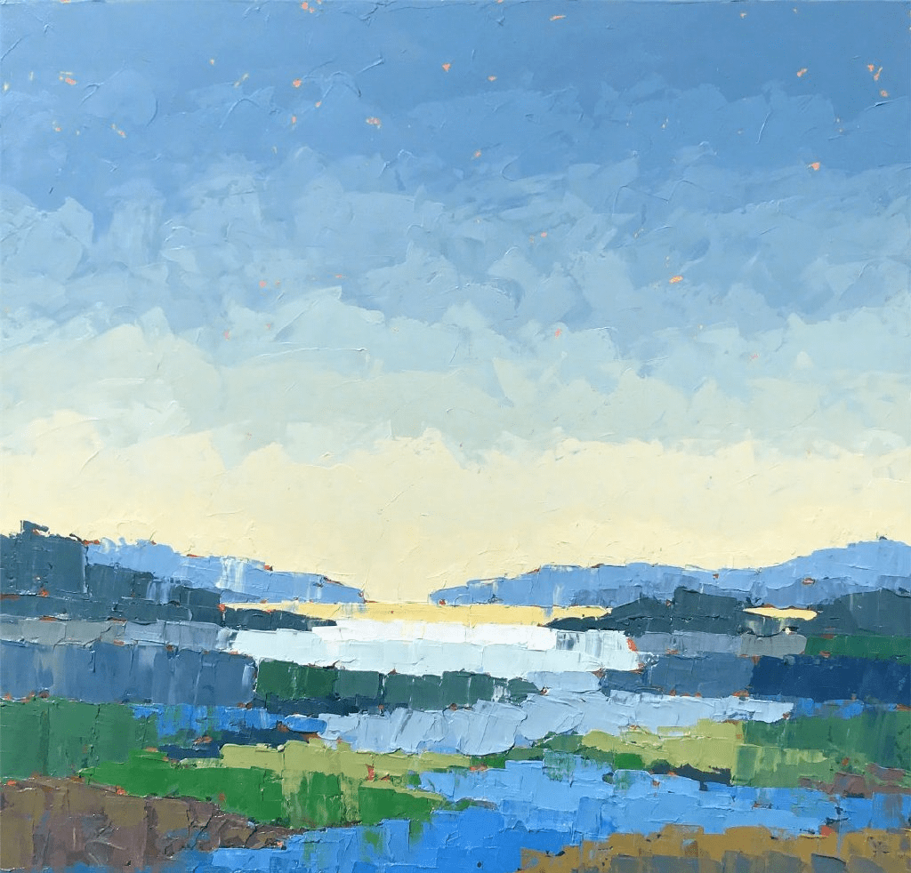 色彩风景# 色彩搭配#美术生#绘画参考