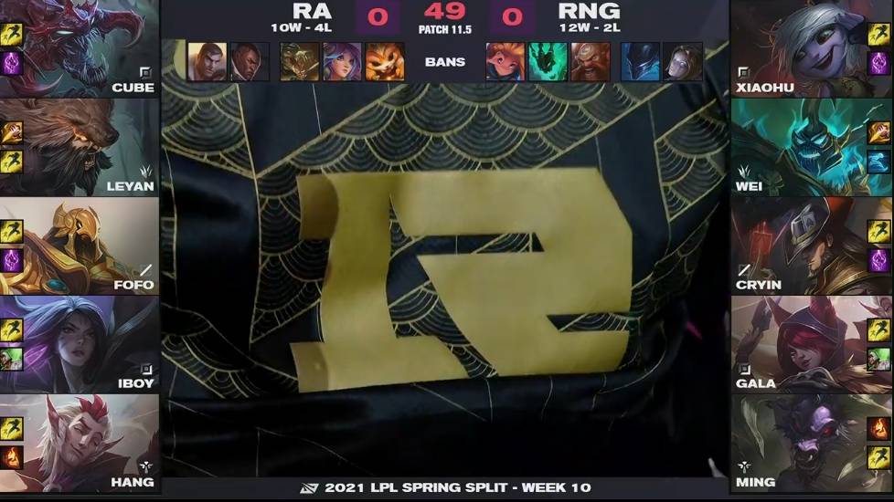 RNG2:0Ra我愿称之为本赛季最精彩的比赛