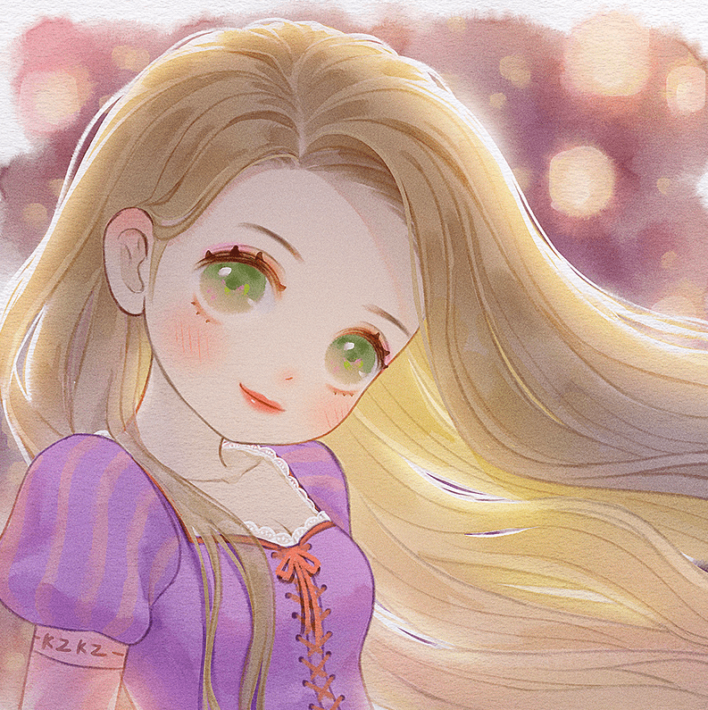 原创小时候的迪士尼公主艾莎美丽依旧白雪公主是吃可爱长大的吧