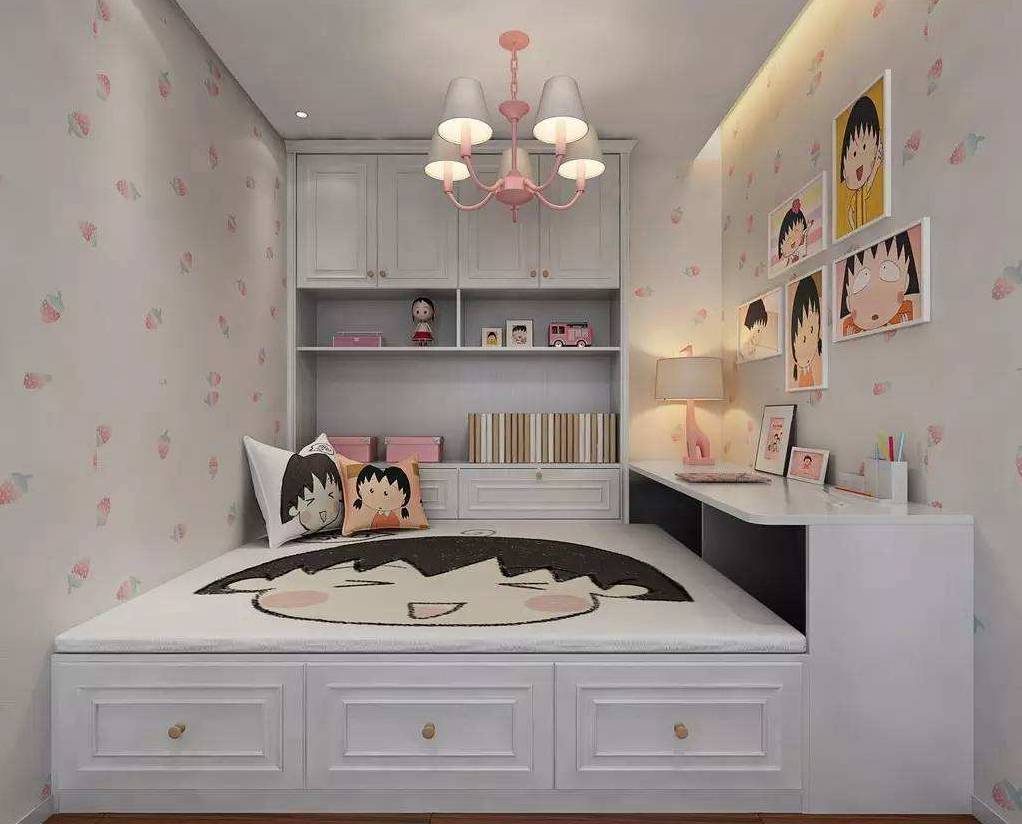 8款儿童房榻榻米床设计 省空间 多功能 齐家小