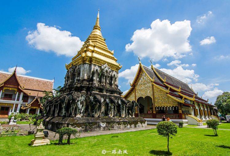 泰国迷人小城，170万人口却有300多座寺庙，到处都是中国游客