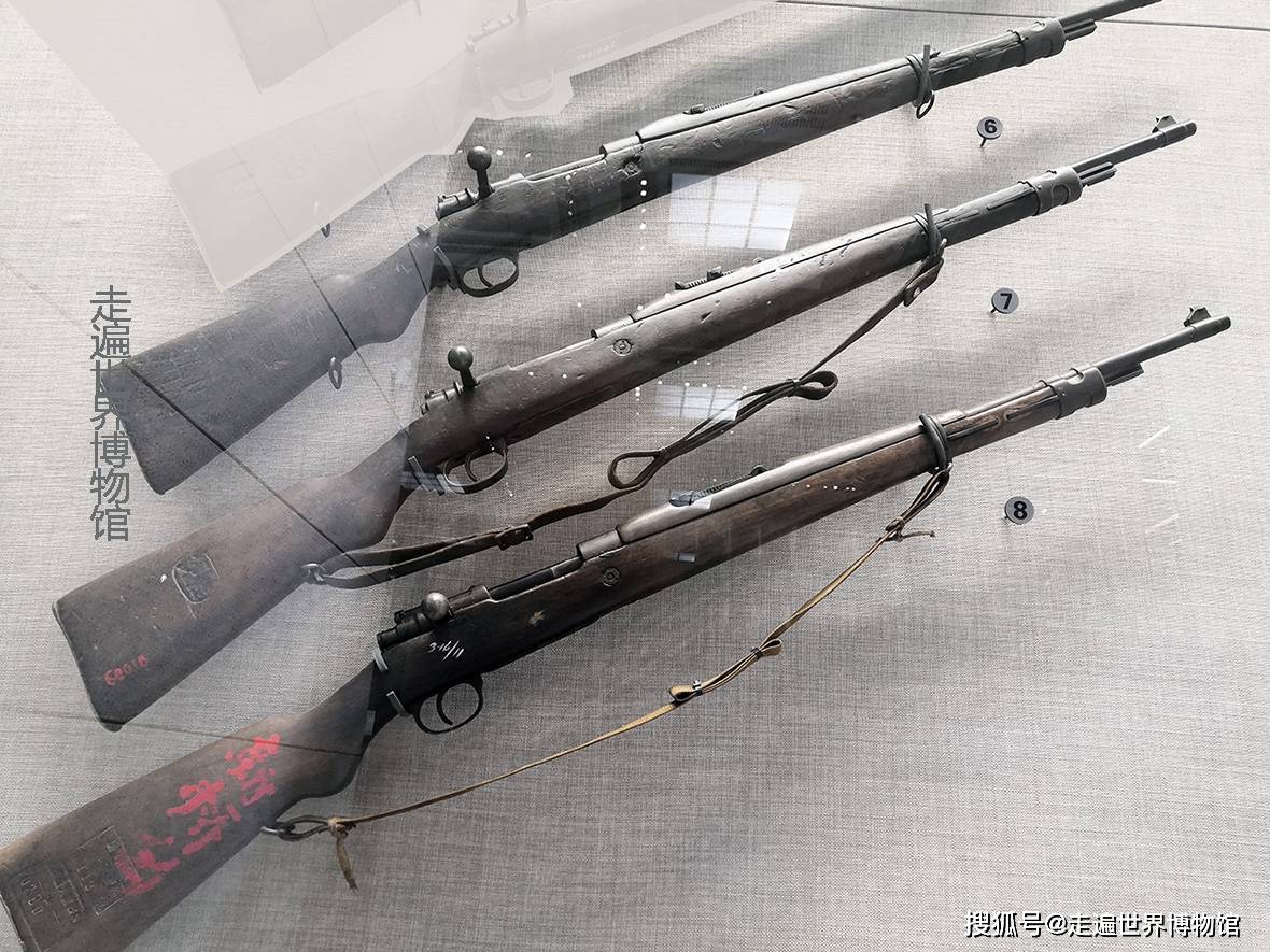 军事博物馆看展:中外各式步枪集锦,见到世界首款新无烟火药步枪