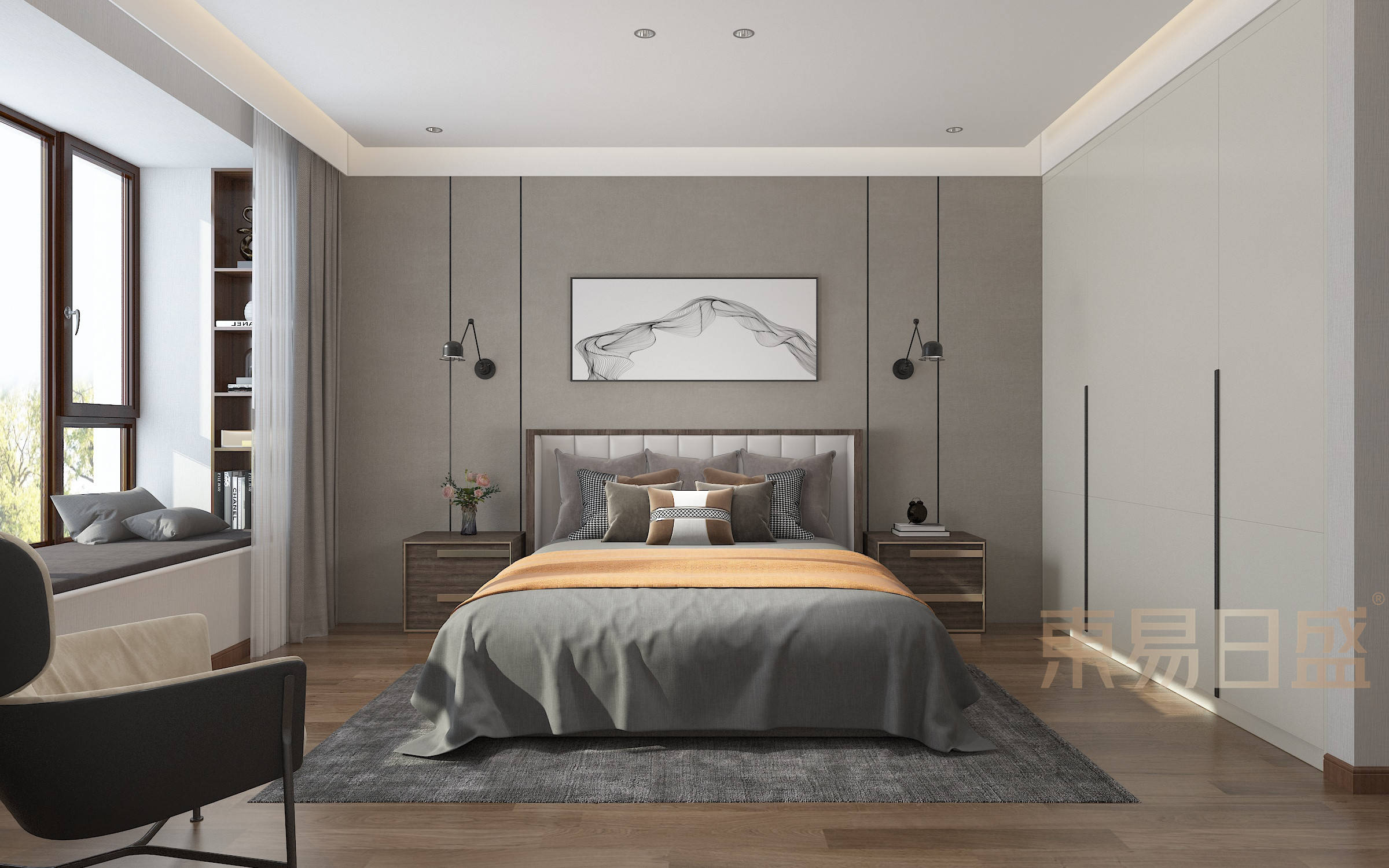 185㎡现代风,简约舒适的小资格调