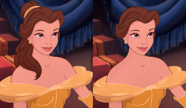 图片[2]-迪士尼公主变短发，乐佩看着有点怪，艾莎看着好帅-魔性次元