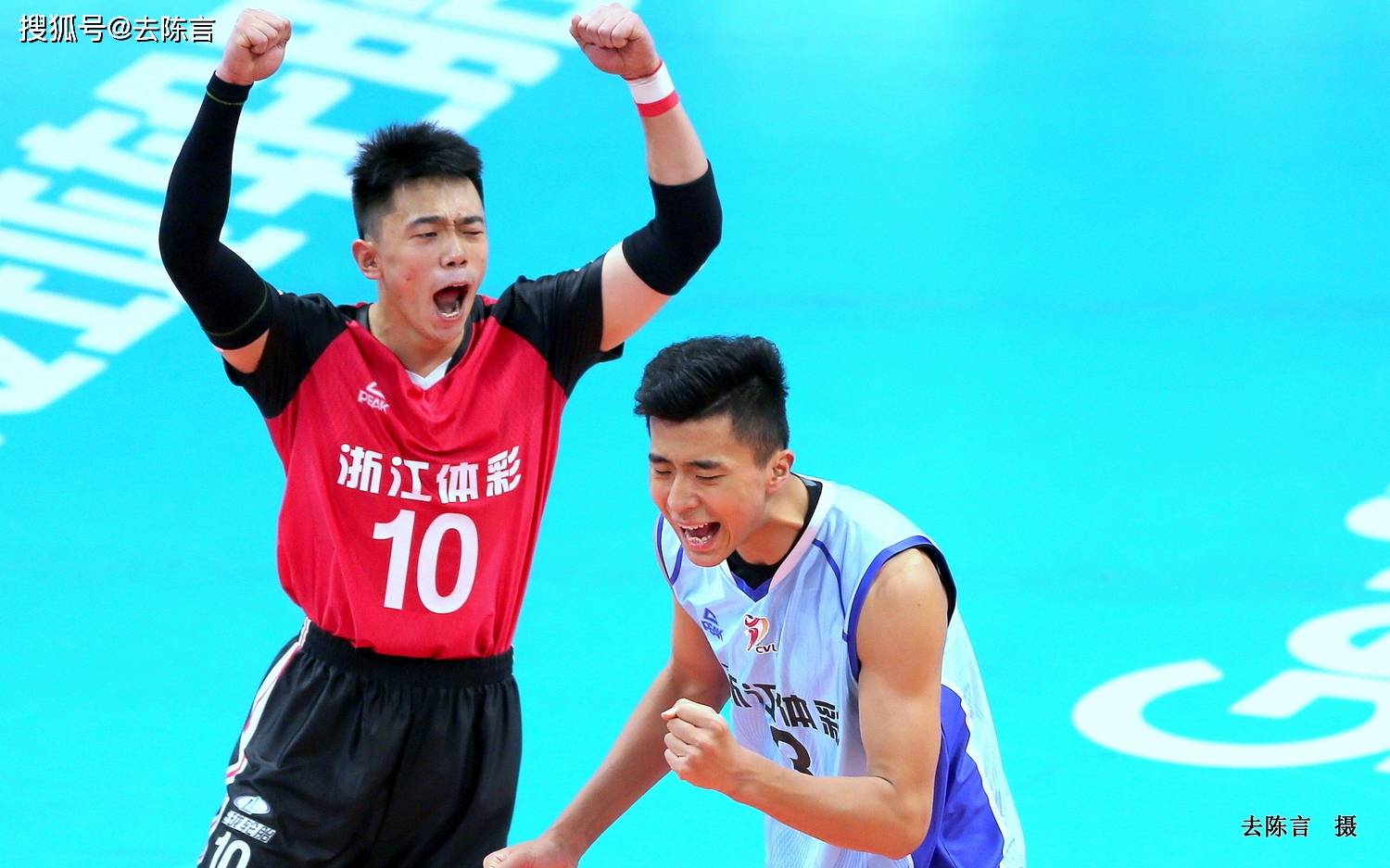 浙江体彩男排杨一鸣在联赛中茁壮成长