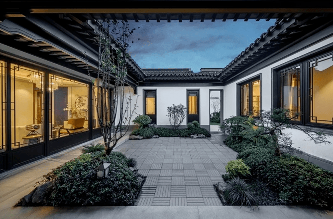 总价千万级中式合院,它将登上临平豪宅的王座?理想四维地产:理想臻品_康城