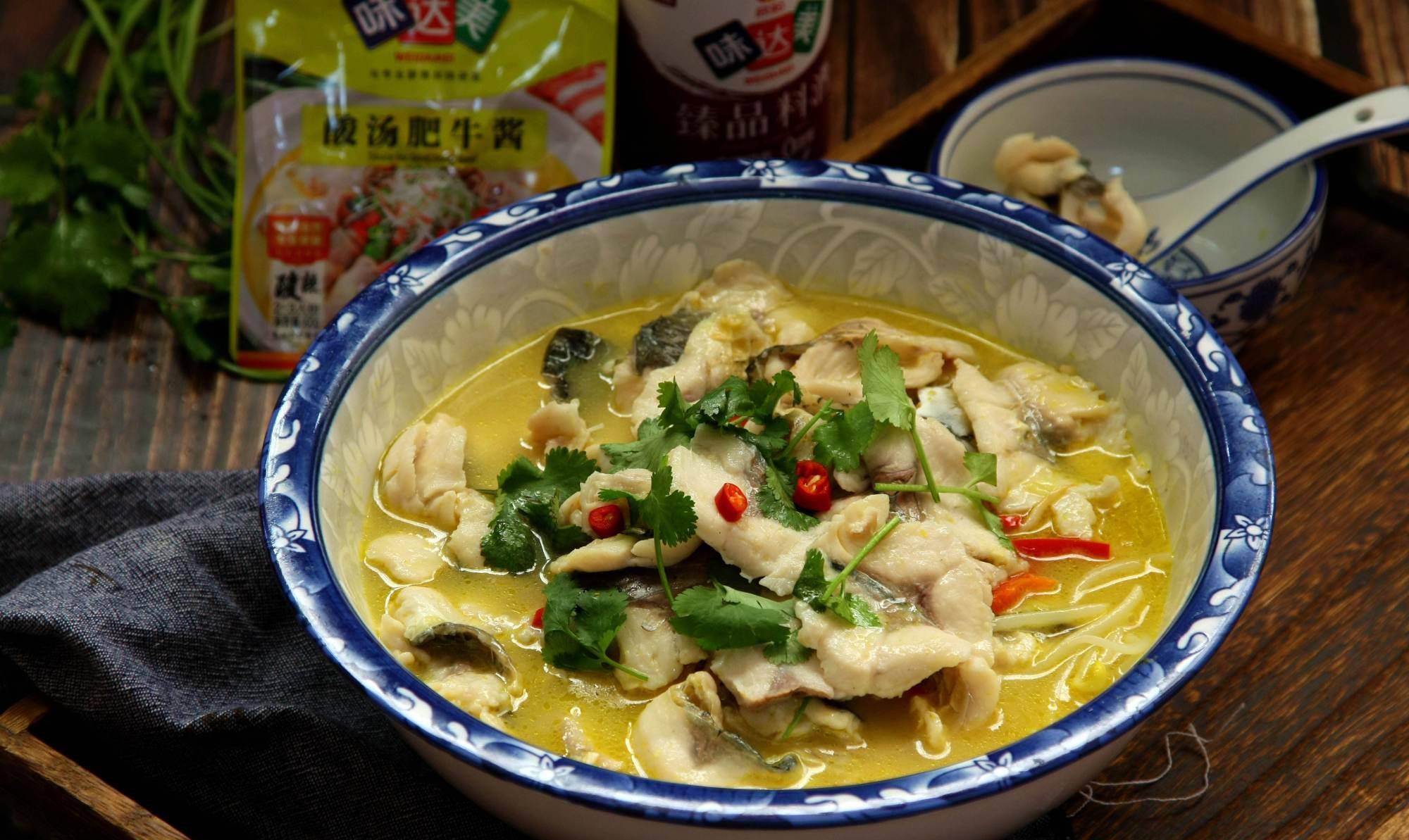 酸汤鱼片这样做一种酱料就搞定酸汤黄亮鱼片嫩开胃又下饭