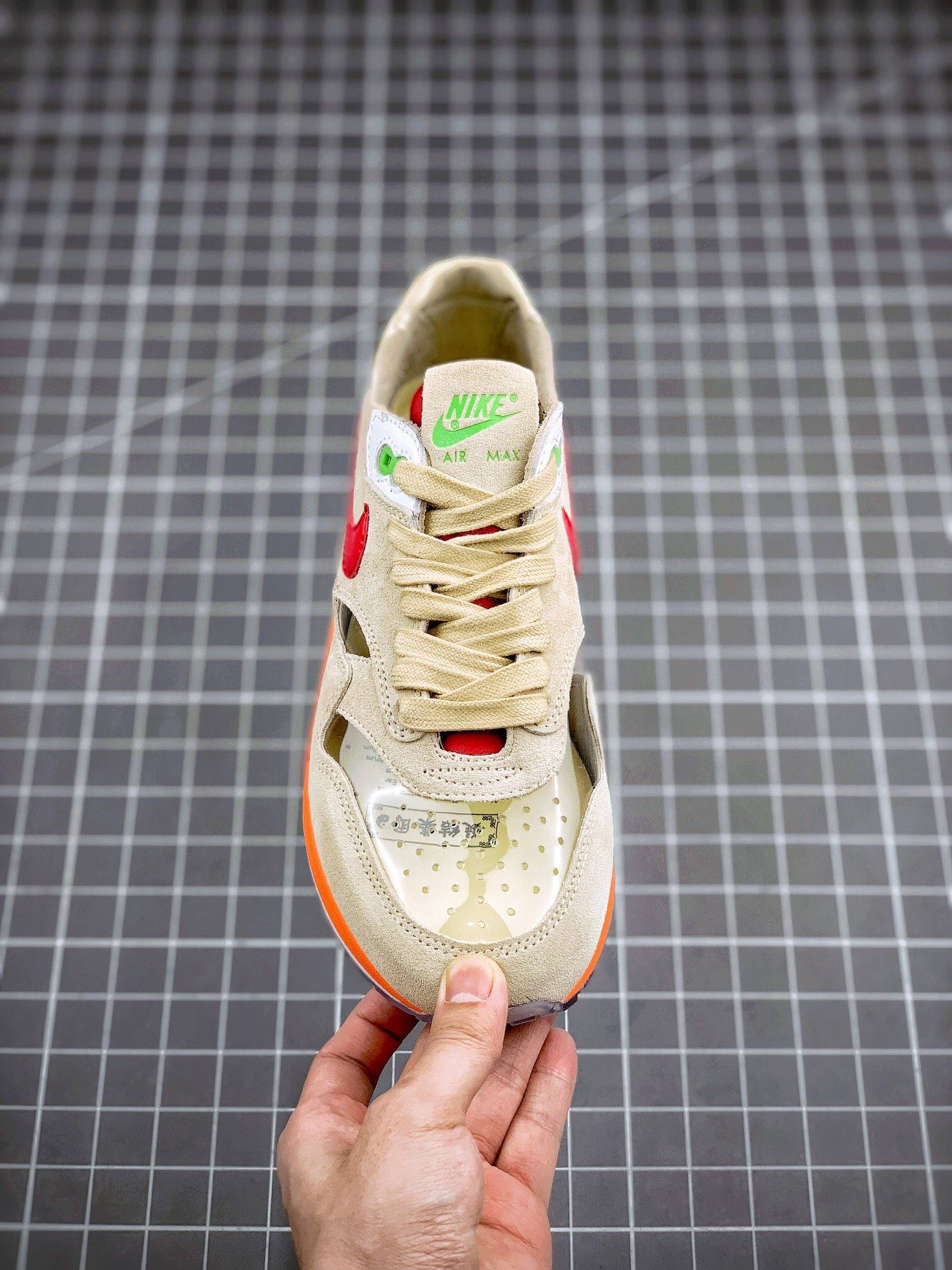 耐克凝结联名死亡之吻 clot x nike air max 1 kiss of death 运动鞋