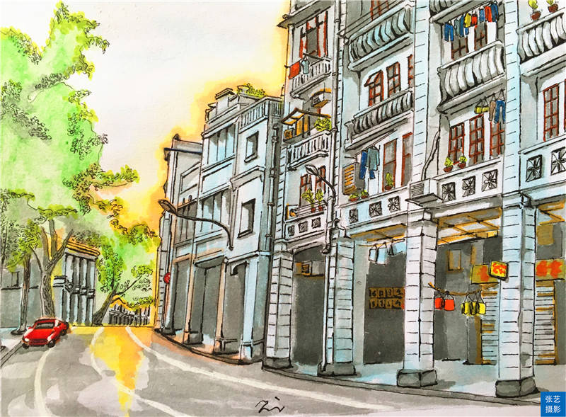 手绘女作家的一本书本来广州带你了解民国时期老广州的风土人情