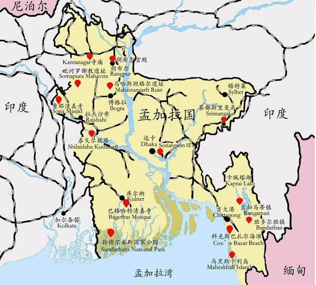 孟加拉国 人口_印度邻居孟加拉国人口上亿, 1971年才成立(2)