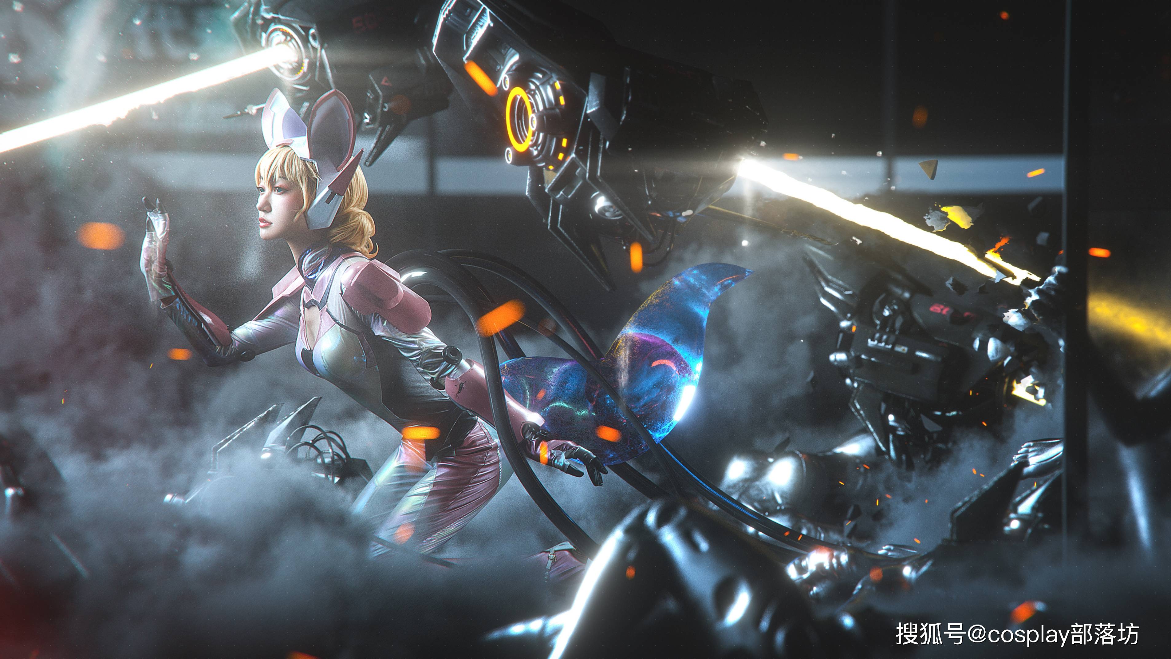 cos:王者荣耀妲己61时之彼端cos正片@许陌蓁_摄影