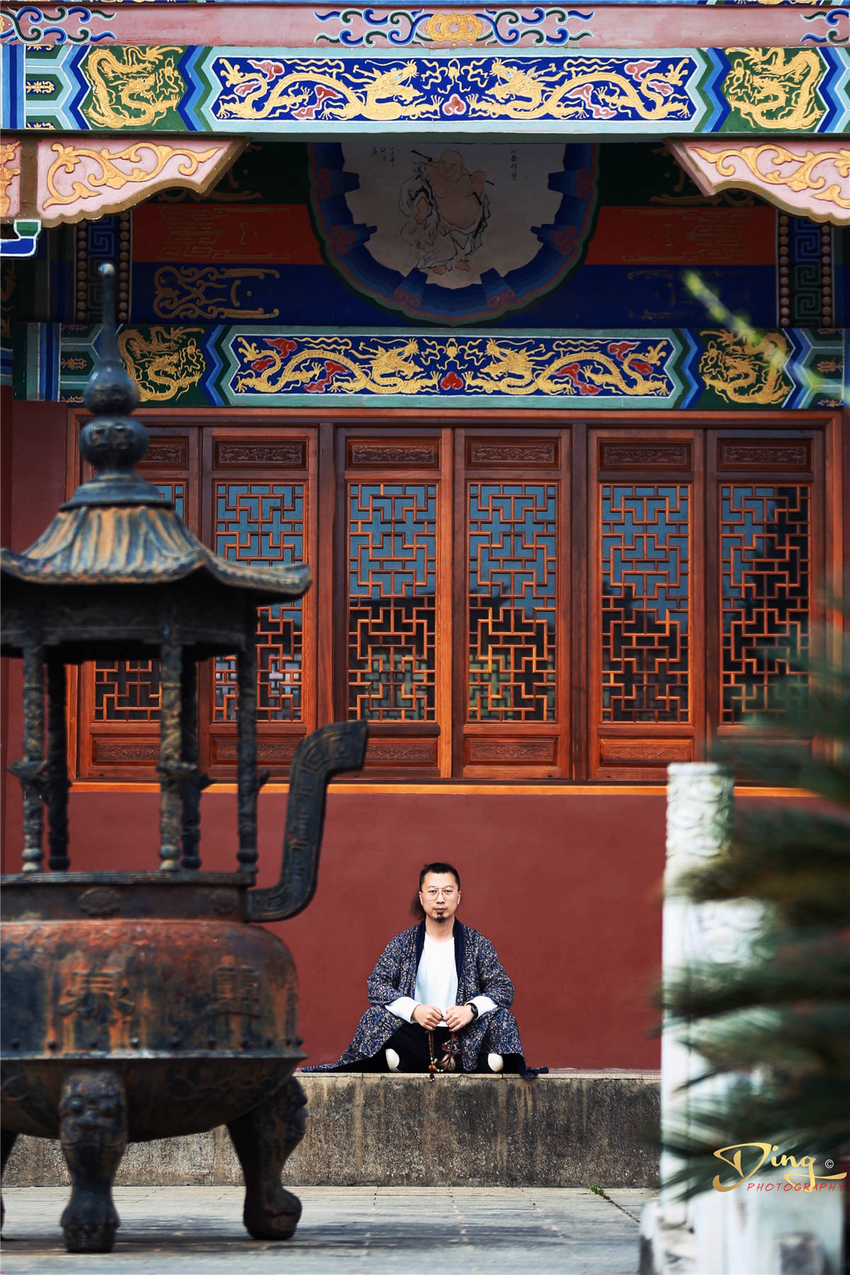 武汉灵泉寺那一片的龙脉落花听雨一方净土真佛境