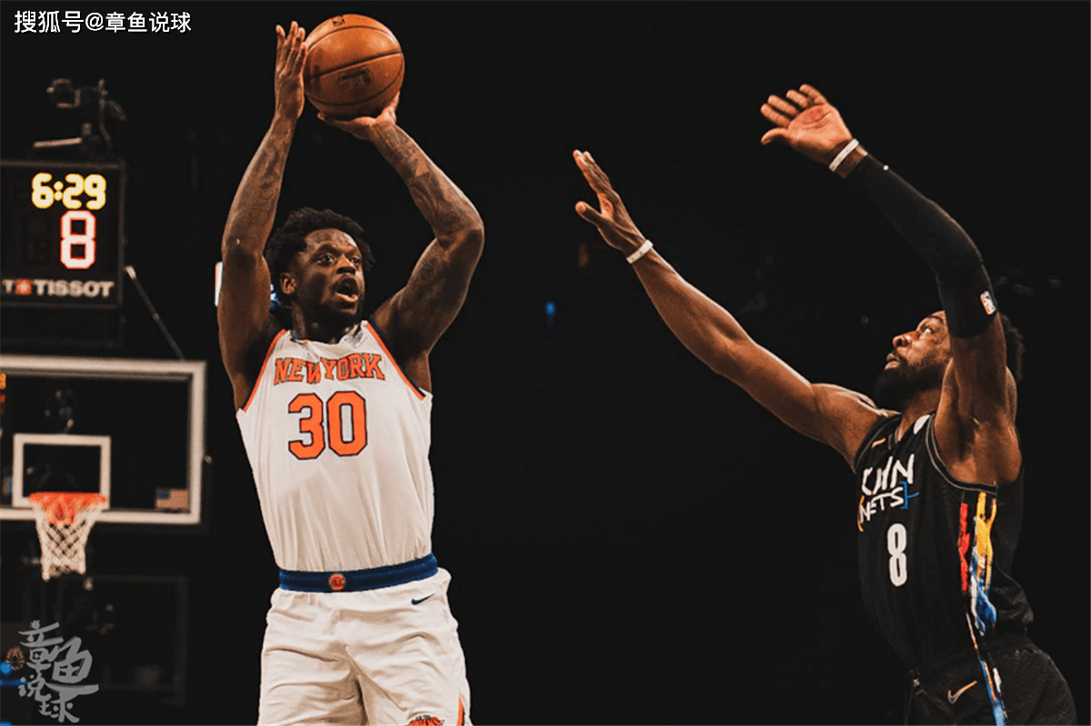 在格林对位防守下,尼克斯队新王17投12铁_兰德尔