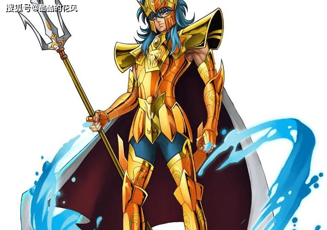 海皇波塞冬三叉戟可以释放天雷,风暴,洪水,这简直是一个天气控制器.