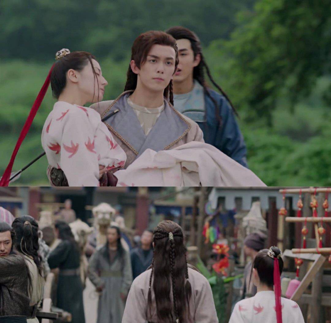 《长歌行》超甜互动!吴磊闭眼给迪丽热巴系蝴蝶结,粉丝:磕到了