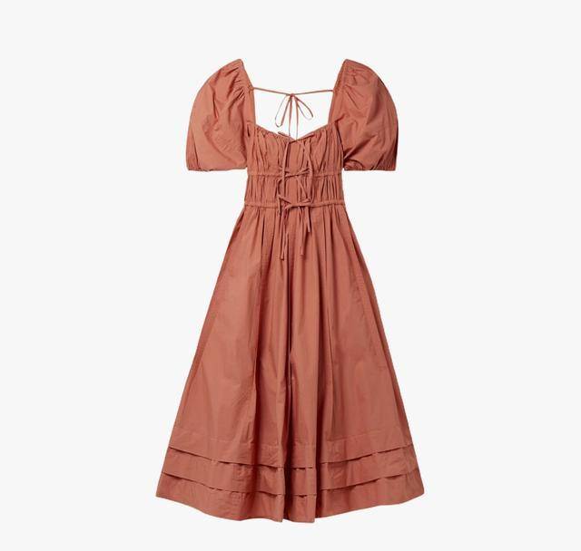 16款泡泡袖连衣裙曾经是一种潮流现在仍是春季最经典的款式