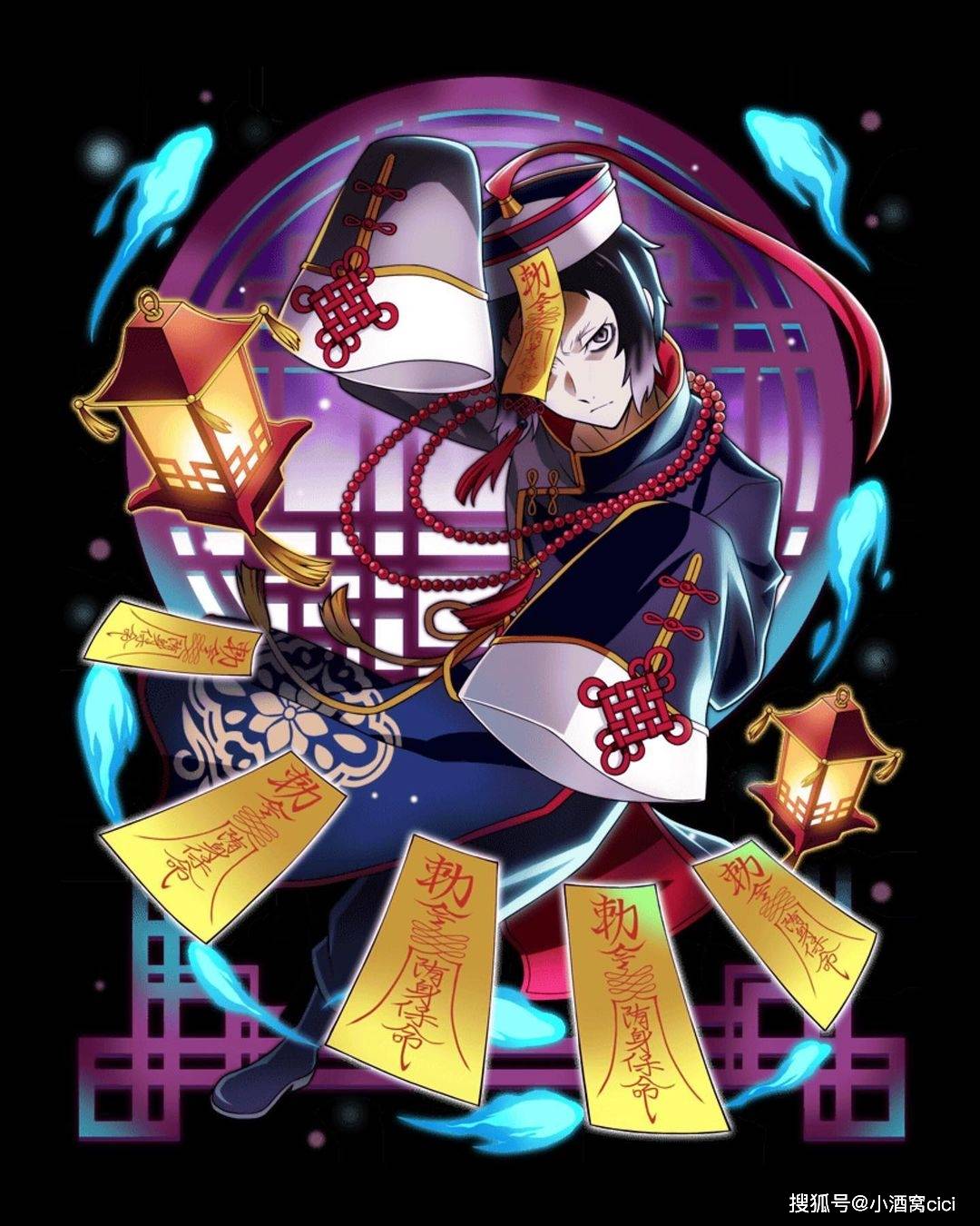 《文豪野犬》迷犬怪奇谭中自剪壁纸,僵尸风格的武侦全员壁纸