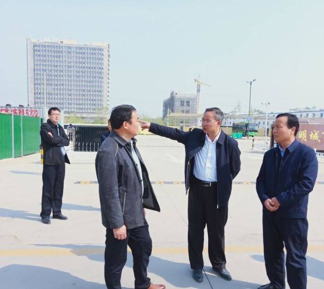 东明县发展和改革局局长王培亭现场督导油气管道安全隐患整治工作