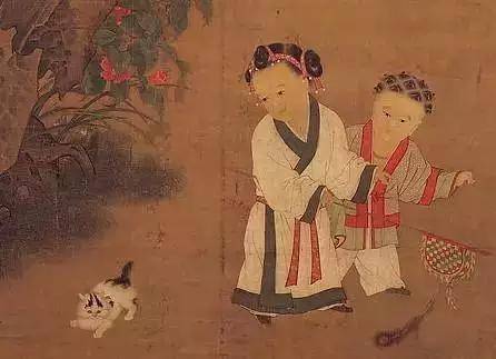 《夷坚志》记述了两则养宠物猫的故事,一则说,从政郎陈朴的母亲高氏,"