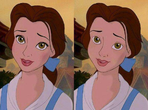 图片[3]-迪士尼公主们卸了妆是啥样？艾莎女王依然美丽，白雪公主有点意外-魔性次元