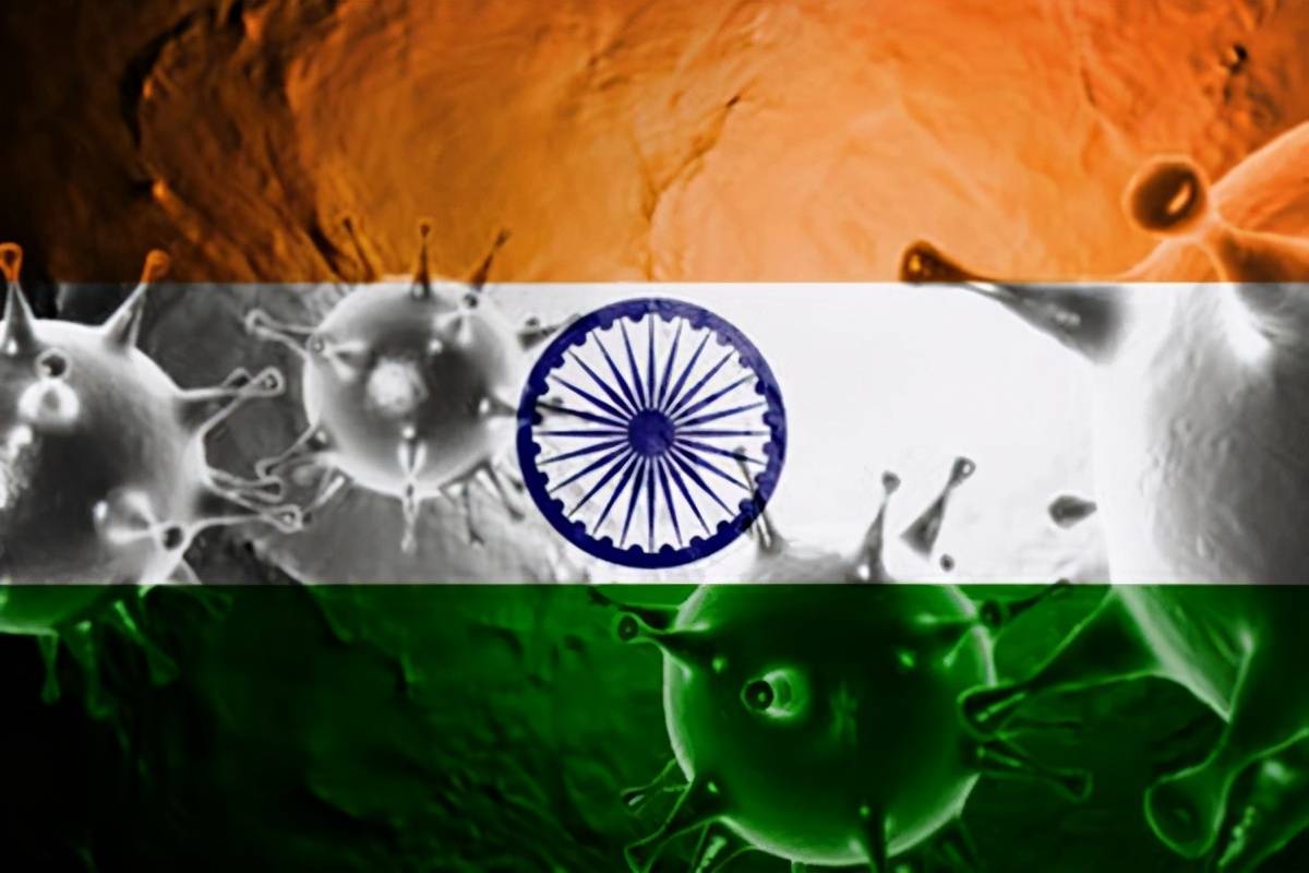 原创印度发现双突变变异新冠病毒,一瞬间就失控了,已经传播到了美国