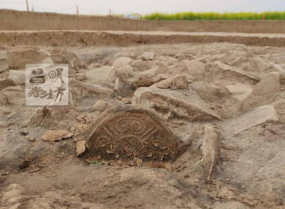 陝西西安秦咸陽城遺址