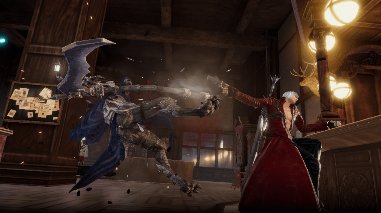 上战斗感,在打击感方面,攻击时怪物的受创硬直,击中要害的闪光反馈