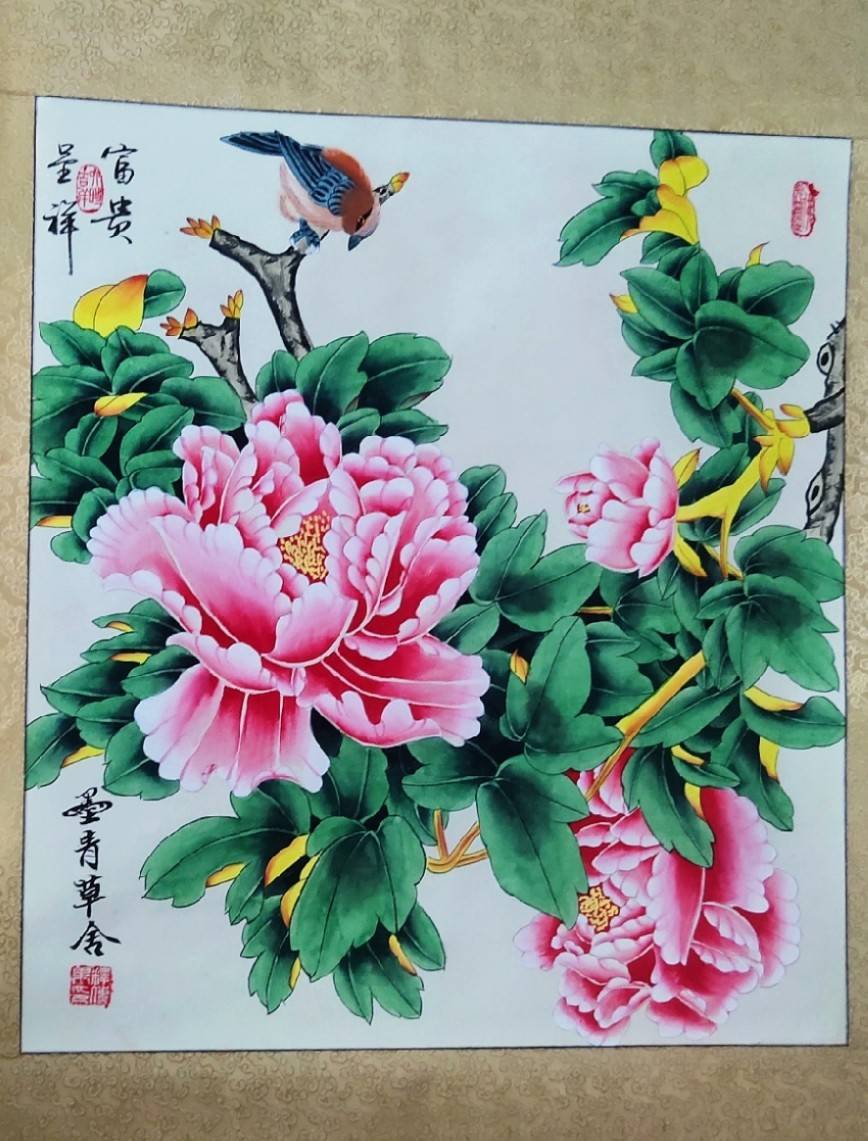 当代实力派青年女画家——墨青幽草 精品赏析