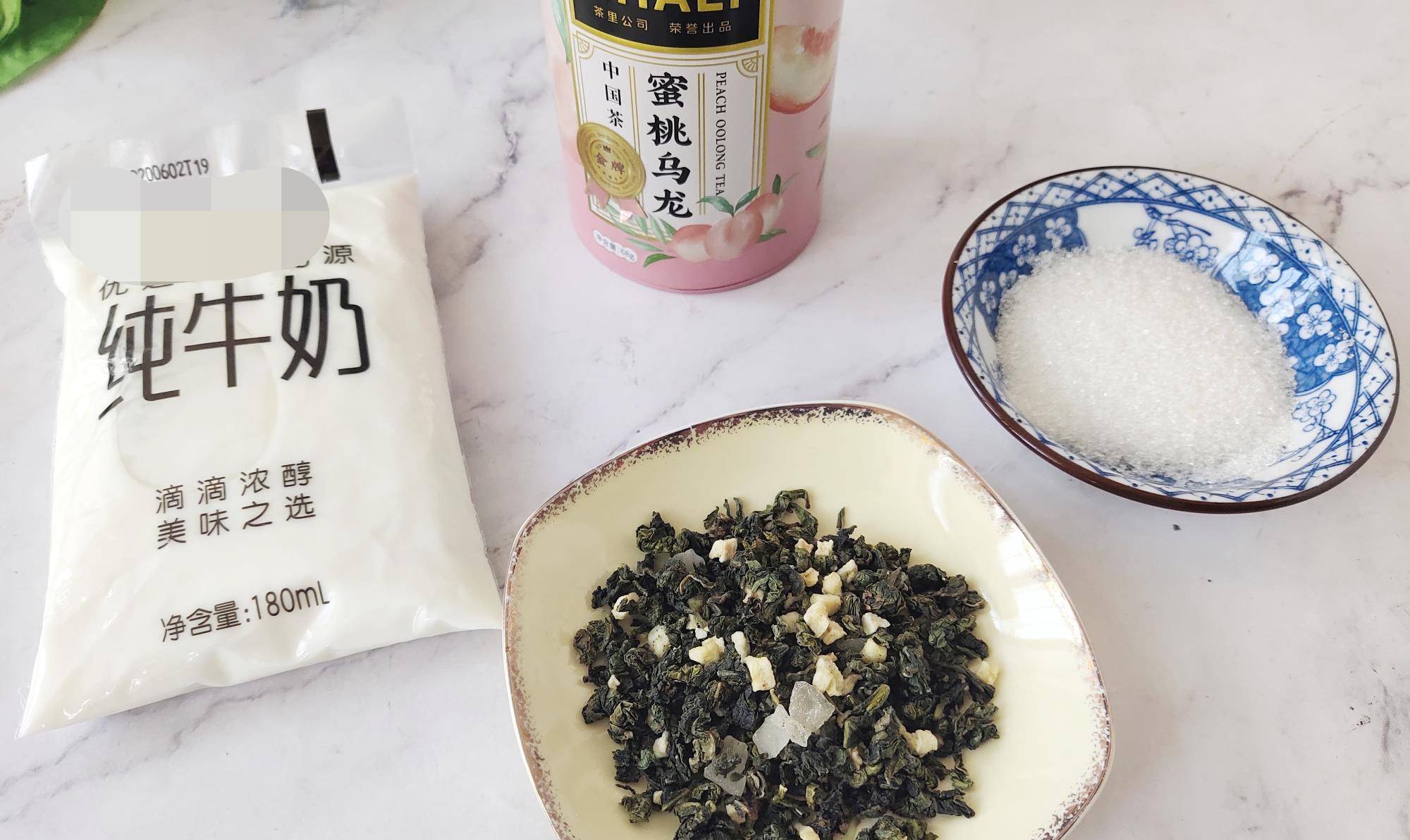 做奶茶别用红茶了试试chali蜜桃乌龙茶果香浓郁味道更赞