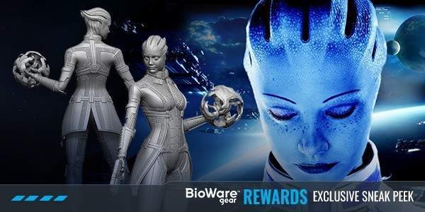 BioWare|《质量效应》Liara新雕像公布 推出完整版和未上色版