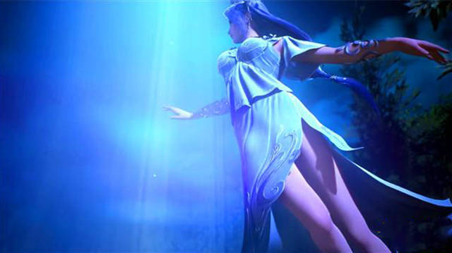 斗罗大陆:唐三认为唐月华气质不输比比东,答案在她弯腿时出现_动漫