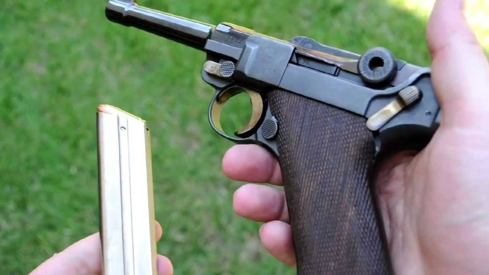 鲁格p08手枪:二战德军军官配枪,让盟军着迷的战利品