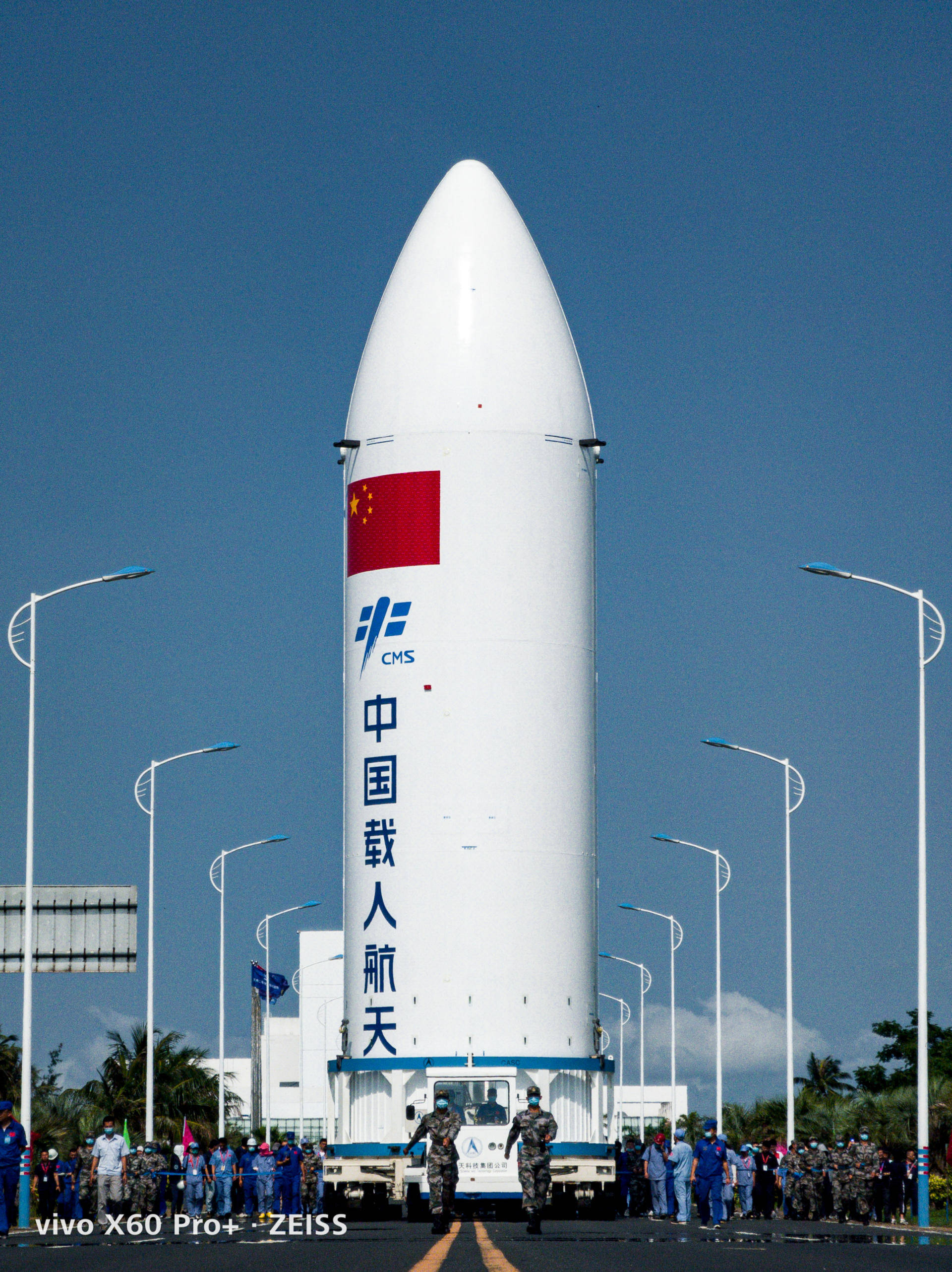 中国第一个空间站即将出发!vivo全方位记录天和一号