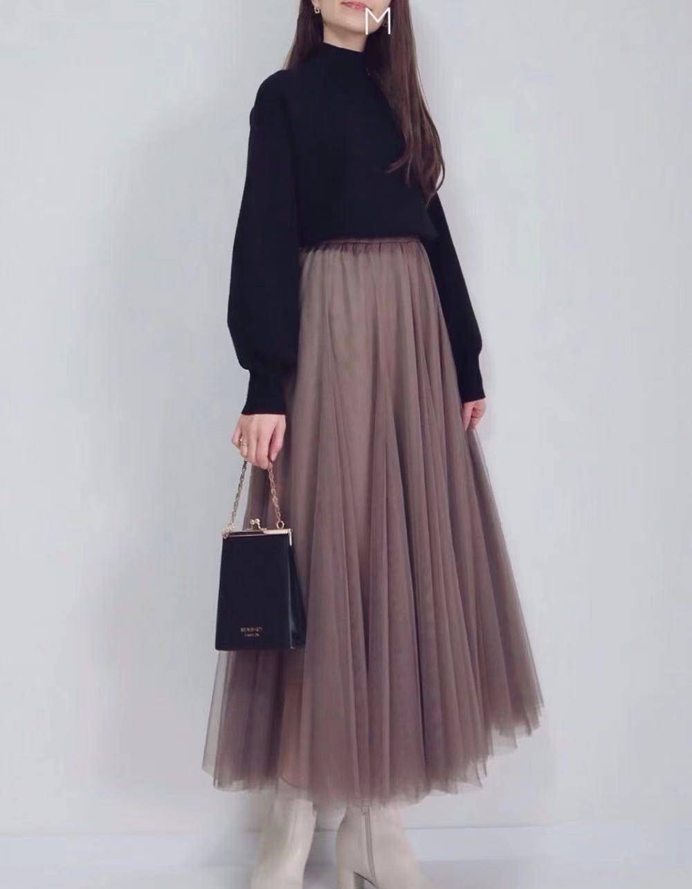 伞裙和蓬蓬裙如何穿教你一个穿搭妙招穿对裙子才优雅高级