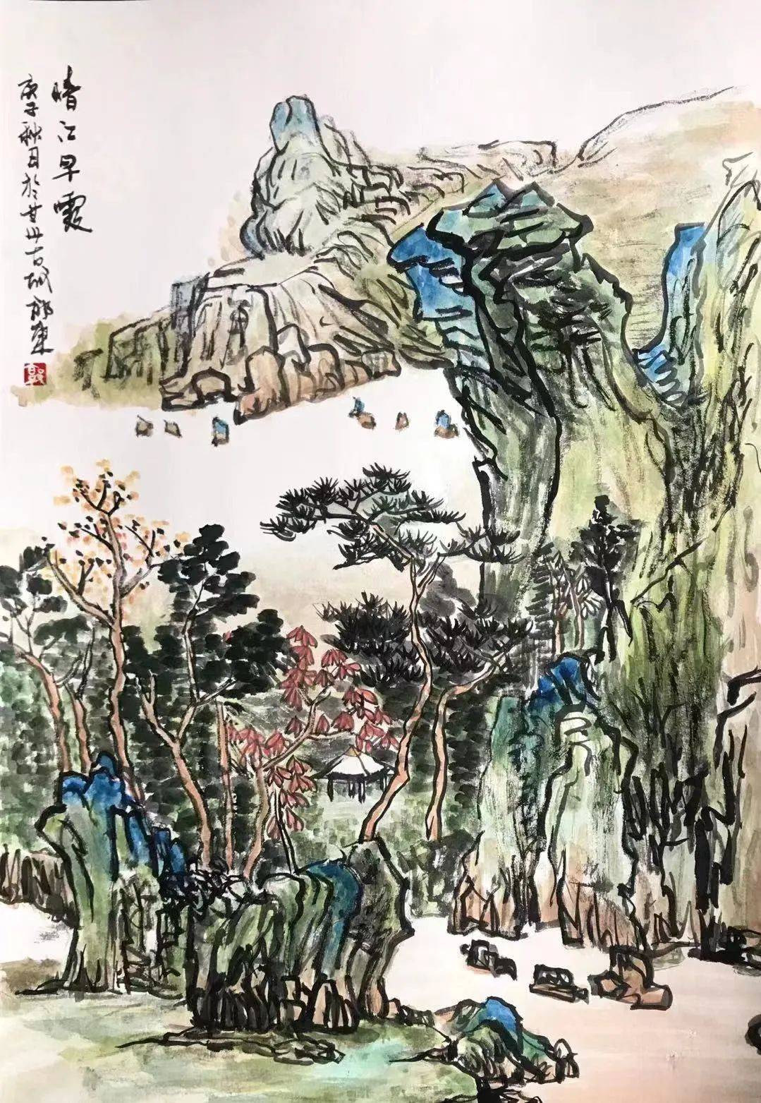 郭东从心出发做个用生命画画的人