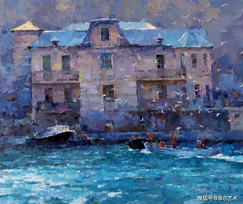 阿列克西扎伊采夫的油画作品才叫画面的肌理我那叫浪费颜料