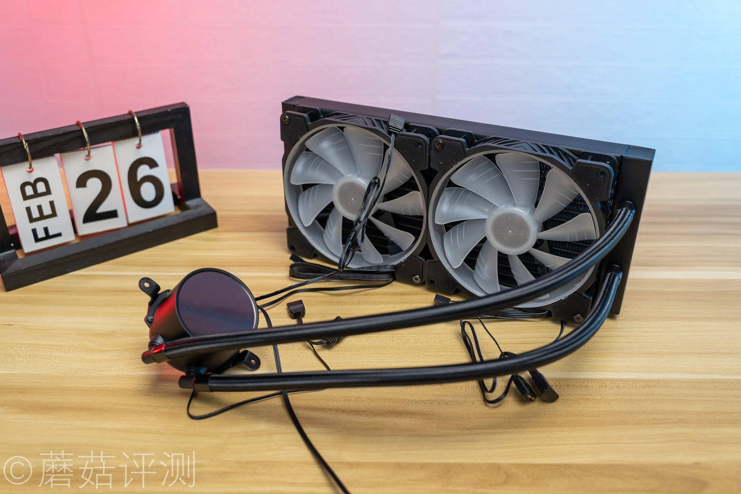 原创外观做工精致散热效能给力鑫谷segotep冰封280水冷cpu散热器评测
