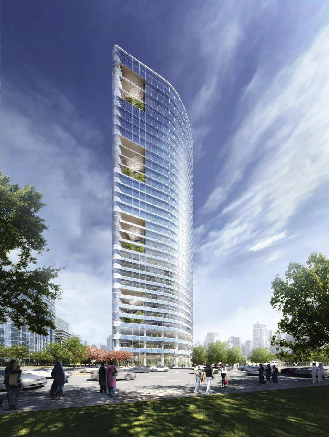 高150米!共享之地——新开发银行总部方案_建筑