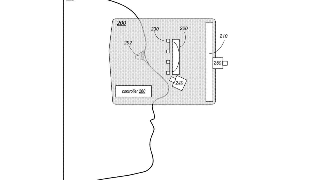 蘋果新專利：AR頭顯可通過註目點追蹤自動調節對焦並控制照相頭 科技 第1張