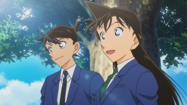 工藤新一的声优山口胜平绘制的 新一贺图 网友 夏威夷学的 动漫