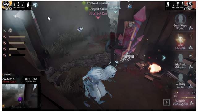 pick|第五人格深渊的呼唤IV总决赛 GG vs FPX.ZQ 第三局