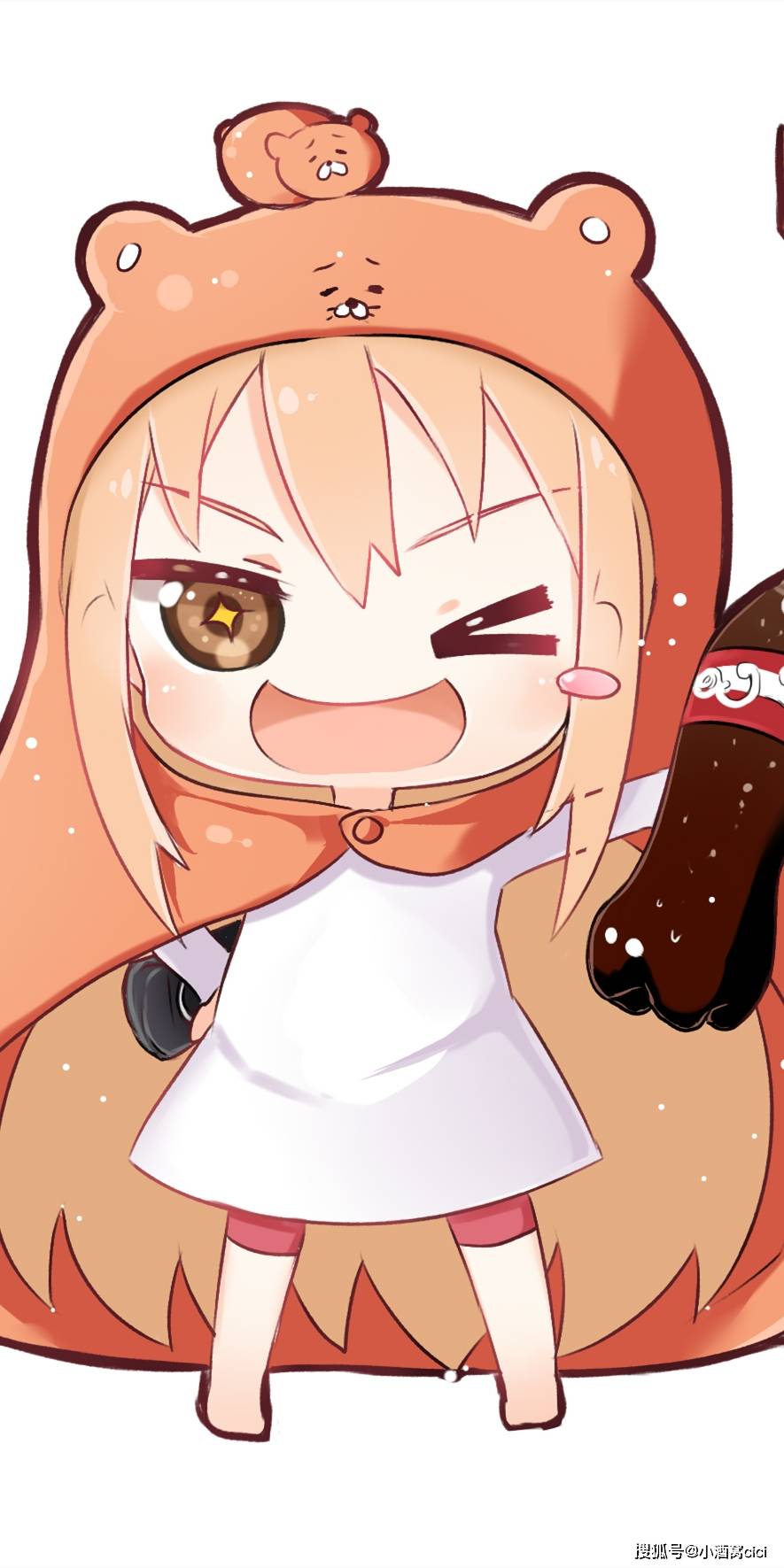 《干物妹!小埋》土间埋,最可爱的妹妹,动漫全面屏壁纸分享