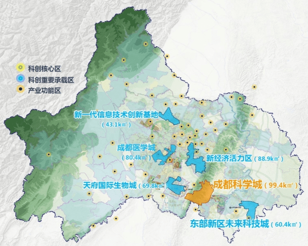通过5项重点任务14项推进策略,分三步推进中国西部(成都)科学城建设