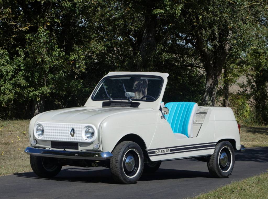 以电动复刻经典雷诺4lepleinairconcept