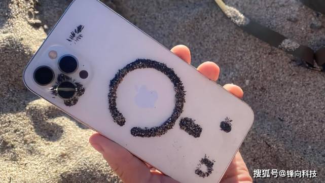 海外用户失误把iphone 12 Pro掉沙滩上 捡起来出现了奇迹 系列