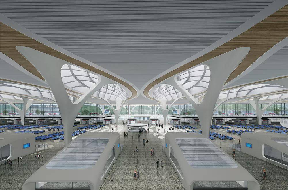 重庆东站方案公布设计采用中国山水画的理念