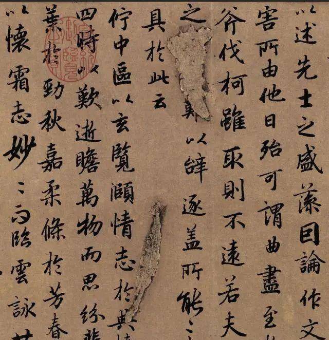 他的书法由虞世南亲自教习，写下“大唐第一行书”，赵孟頫晚年书法