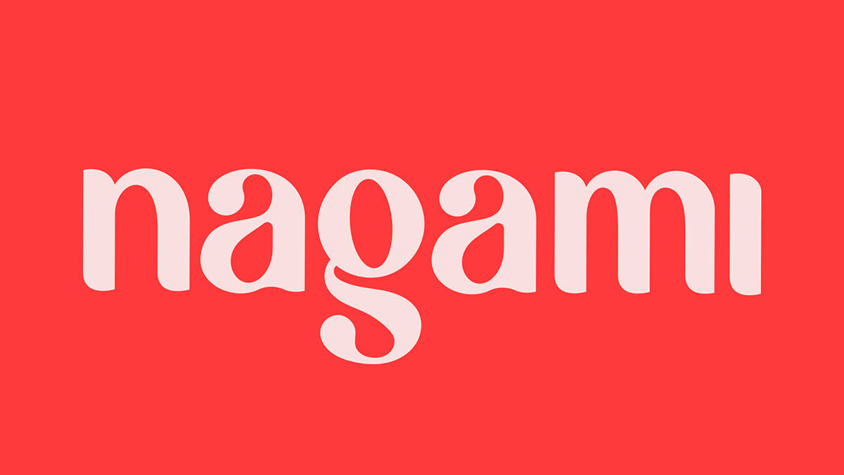 平面设计nagami日本的化妆品品牌形象设计