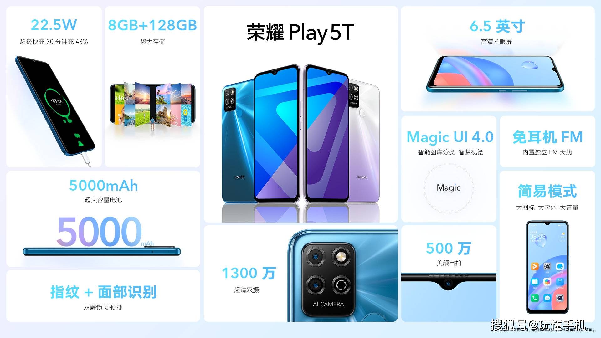 荣耀play5t配置6.