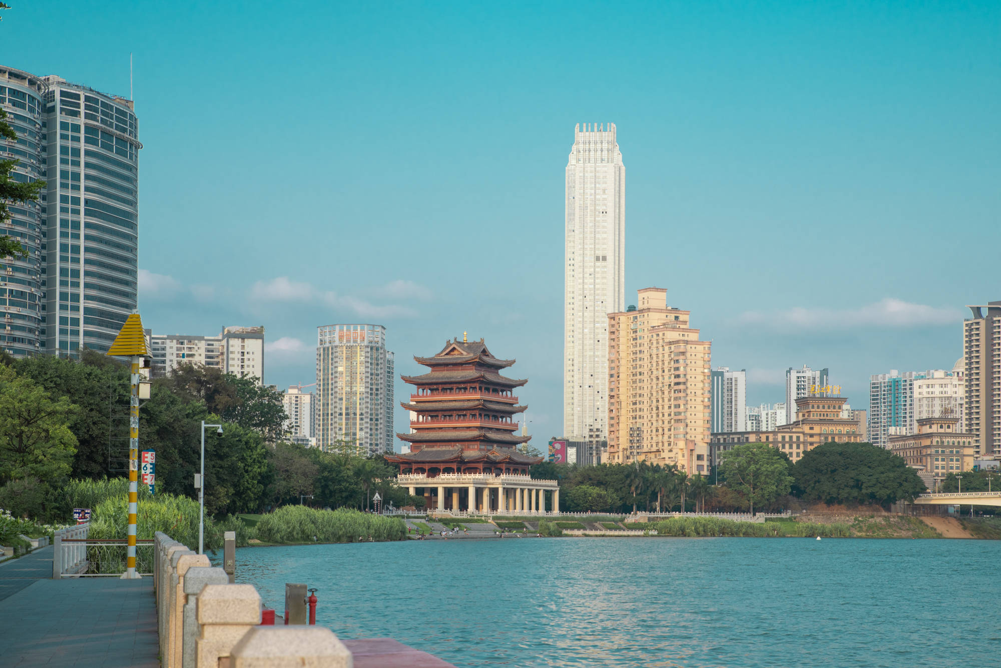 原创南宁全新的水上项目可欣赏邕江两岸的风景聆听南宁的历史故事